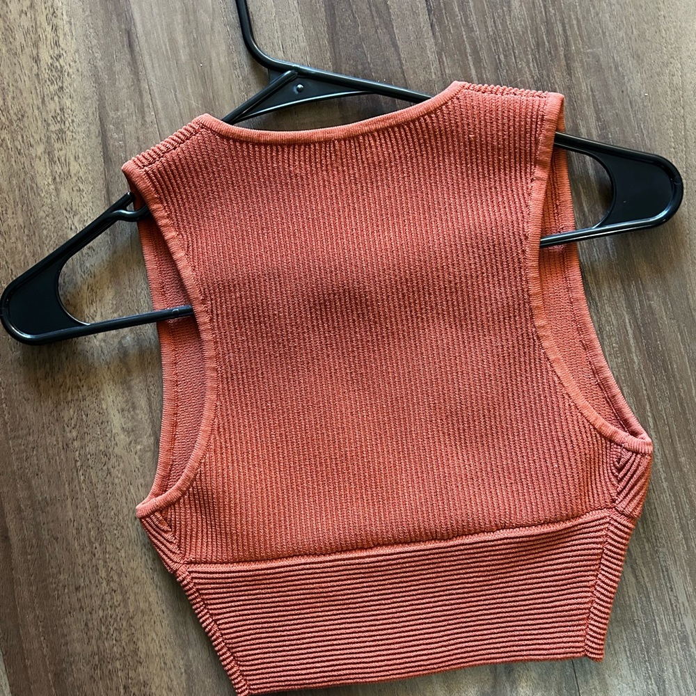 Aritzia Babaton Burnt Orange Tank - Picture 3 of 3